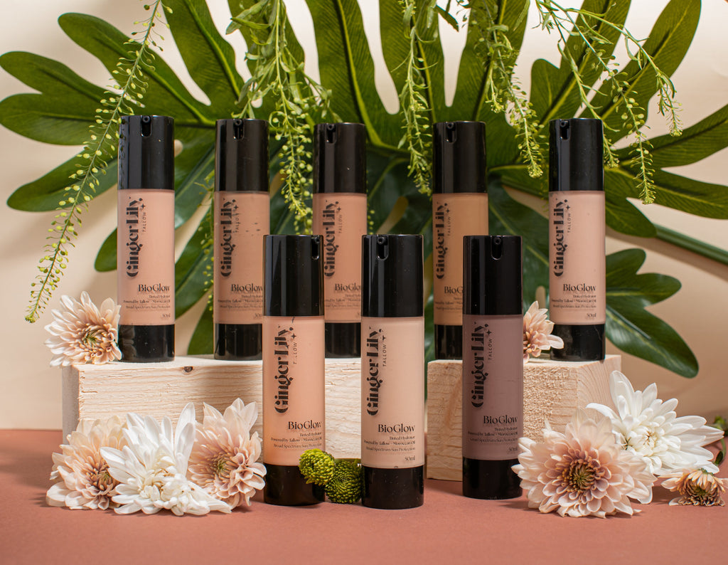 BioGlow Tinted Moisturizer with Tallow, Argan Oil & Zinc Oxide