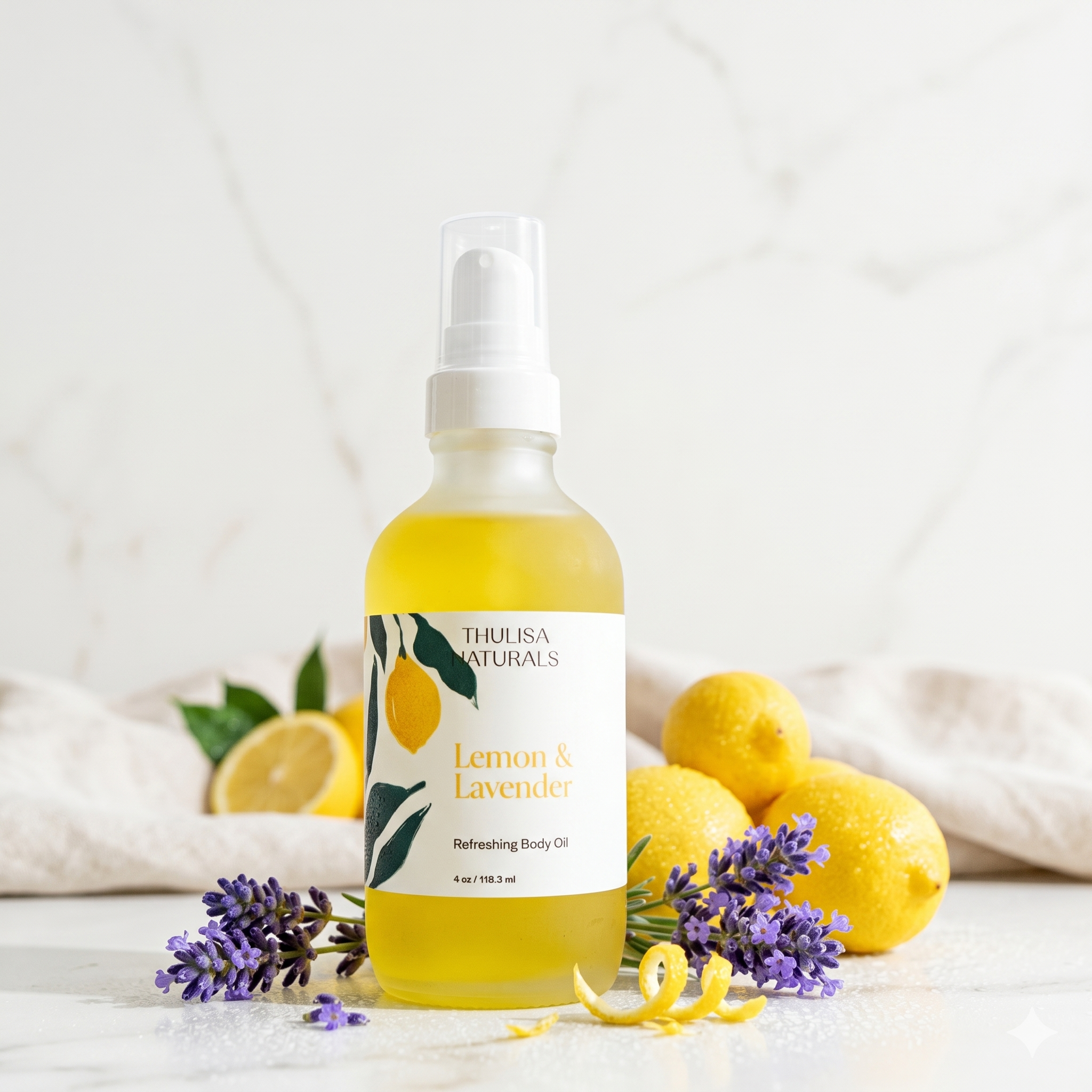 Lemon Lavender Body Oil